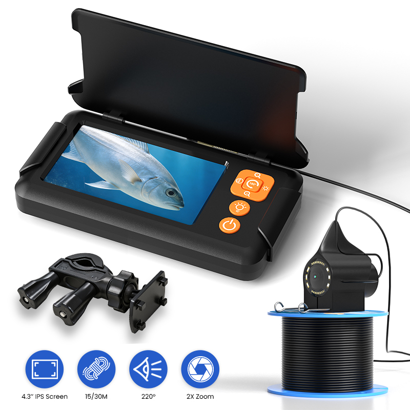Fishing Depth Finder - Câmera de Pesca com Tela de