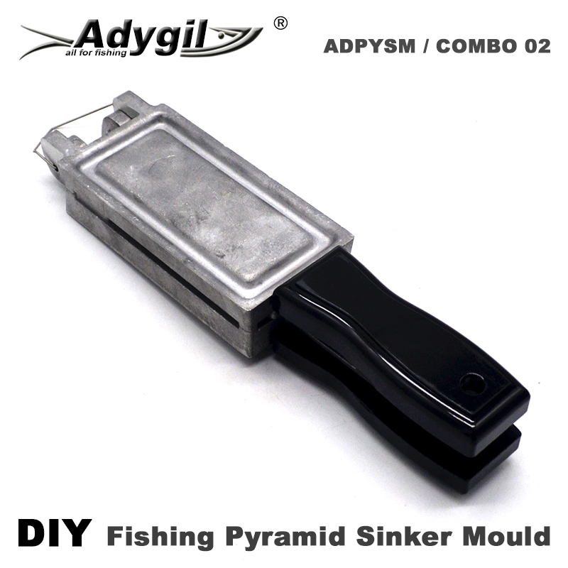 Fishing Depth Finder - Adygil-Molde de Chumbada Pirâmide De Pesca,