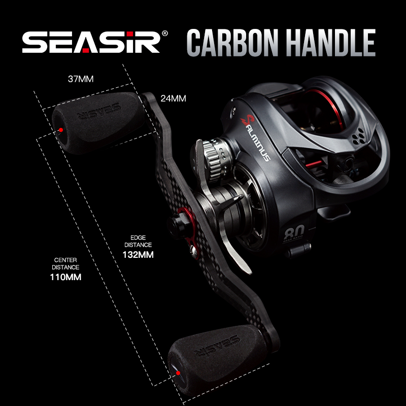Abu Garcia Reel Max - Seasir salminus carretel de arremesso metal