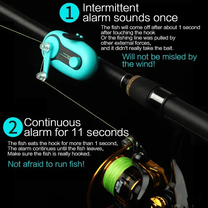 Novo Alarme de Pesca Eletrônic - Bite Indicator avaliação e preço