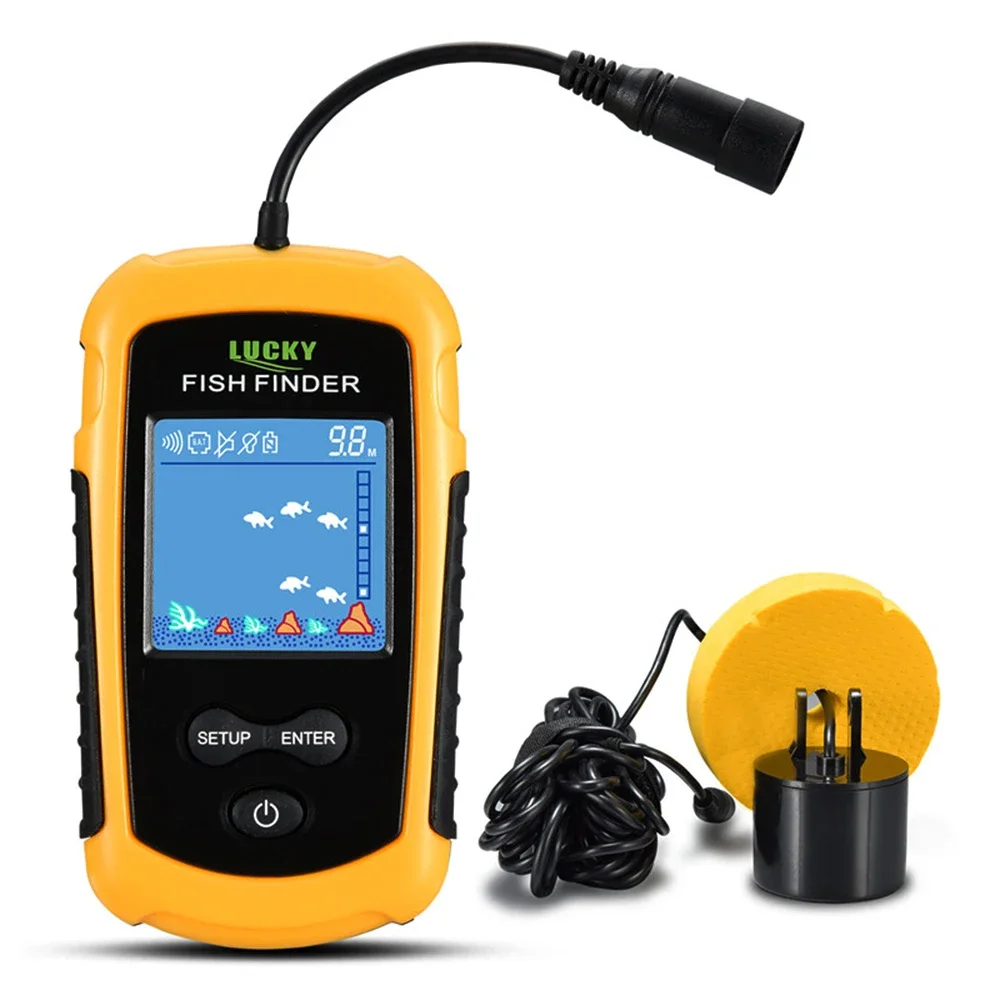 Lucky lcd tela colorida portát - Fish Finder Gps avaliação e preço