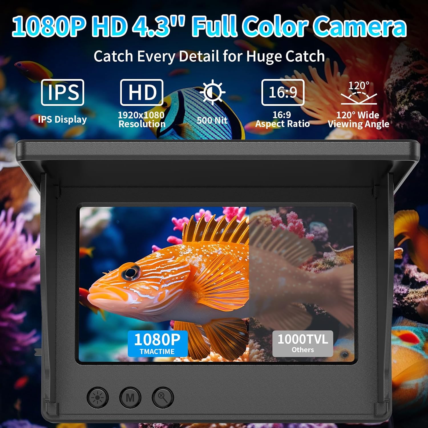 Câmera de Pesca Subaquática co - Fishing Depth Finder avaliação e preço